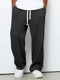 WideLux™ - Weite und Bequeme Hose mit Verstellbarem Bund – Schwarz
