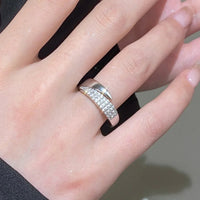 Clara | Stilvoller Haven Ring Damen schlicht & chic – Silber