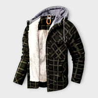 Luca - Gefütterte Männerjacke – Grün