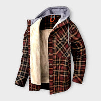 Luca - Gefütterte Männerjacke – Braun