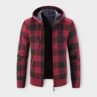Theo - Gemütliche Jacke – Rot