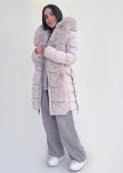 Crusk | Winterjacke mit Kunstfell