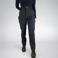 TABEA - WASSERDICHTE HOSE MIT FLEECEFUTTER – Schwarz