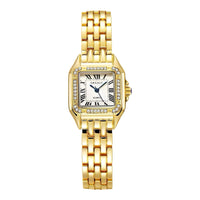Arto Uhr | Klassische hochwertige Luxus-Sommeruhr für Damen – Gold-Diamant