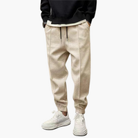 Lässige Herren Stoffhose – Beige