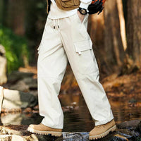 Strapazierfähige, wasserabweisende Wanderhose für Herren – Beige