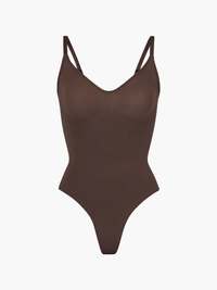 Soera Tanga Bodysuit – Braun