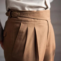 Lukas | Zeitlose Eleganz Klassische Hose – Khaki
