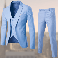 Ben™ | Schicker Anzug – Hellblau