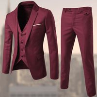 Ben™ | Schicker Anzug – Rot