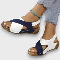 Elvina – Bequeme Sandalen für den Sommer – Weiß