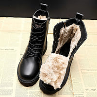 Adelpha - Schwarze Stiefel für kühle Wintertage – Schwarz