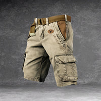 Cole - Komfortable Cargo-Shorts für Herren, ideal für Abenteuer – Khaki