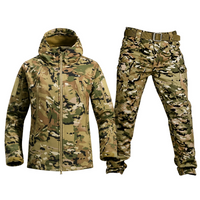 Gergely - Komplettes Ski-Set für Herren – Armee-Tarnmuster