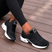 Lina - Bequeme Sneaker mit luftdurchlässiger Polsterung – Schwarz