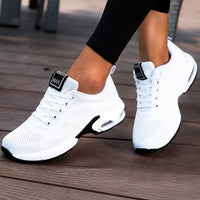 Lina - Bequeme Sneaker mit luftdurchlässiger Polsterung – Weiß