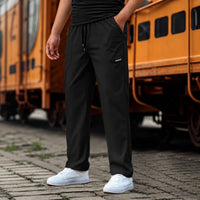 Joe - Bequeme Jogginghose für Herren – Schwarz