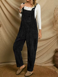Helena | Casual Overall Jumpsuit Damen elegant – Schwarz