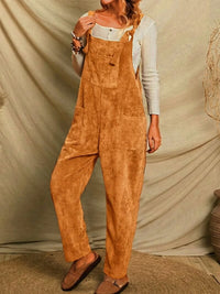 Helena | Casual Overall Jumpsuit Damen elegant – Orange