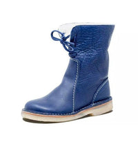 Isotta | Wasserdichte Stiefel mit Fleecefutter – Blau