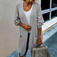 Heidi-Mode | Weste Pullover Für Frauen – Gris