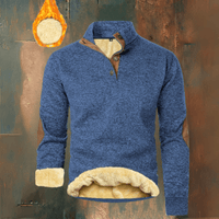 Nico | Klassischer Herren-Pullover modern & stilvoll – Dunkelblau