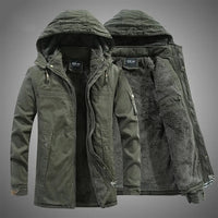 Byron | Bequeme Fleecejacke mit Kapuze – Grün