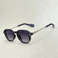 Klassische Revival Sonnenbrille für Damen | Stilvoll – Blau