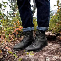Jake | Vintage-Schuhe für Herren – Schwarz