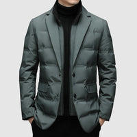 KEVIN - Premium Herren Parka Jacke – Manhattan Grau