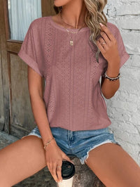 Jennifer | Leichtes lässiges Sommer T Shirt – Rosa