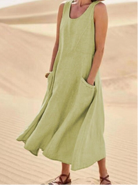 Johanna Maxi Sommerkleid | Dein bestes Sommerkleid! – Grün