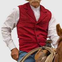 Arthur™ | Klassische Weste – Rot