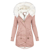Winie | Elegante Winterjacke für Damen – Rosa