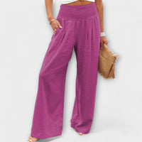 Julie - Luftige und elegante Hose – Rosa