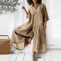 Rosanna | Eleganter Jumpsuit für Frauen – Khaki