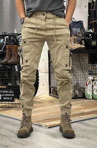 Levi™ | Premium Stretch Cargohose – Khaki (mit Taschen)