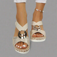 Frigga | Orthopädische Sandalen mit Komfort-Passform – Gold