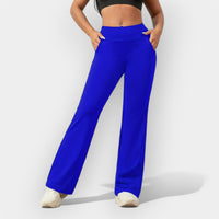 Bequeme Stretch Damen Hose – Königsblau