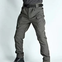 Robuste und wasserabweisende Herren-Outdoorhose – Grau
