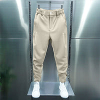 Herren Lässige Chino Hose für Business und Freizeit – Beige