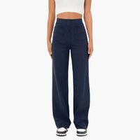 Komfortable Damen Stretch-Hose – Marine