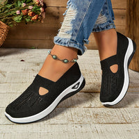 Molly - Orthopädische und bequeme Schlupfschuhe für Frauen – Schwarz