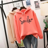 Nele | Kuscheliger Weicher Kapuzenpullover – Orange