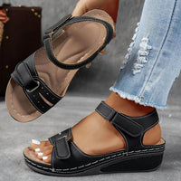 Selina | Zeitlose Sandalen Damen für stilbewusste Frauen – Schwarz