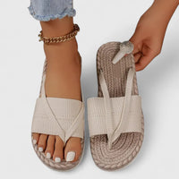 Nora | Stilvolle Sandalen Damen Elegant – Sand Beige