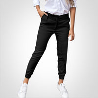 Kate - Lässige Stretch-Hose – Schwarz