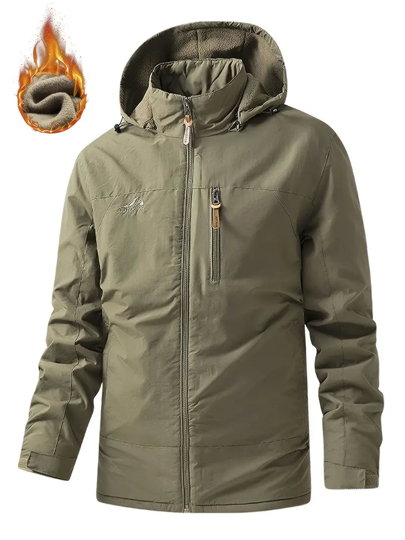 Reigendra | Wasser- und winddichte Jacke mit Fleece-Futter für Männer