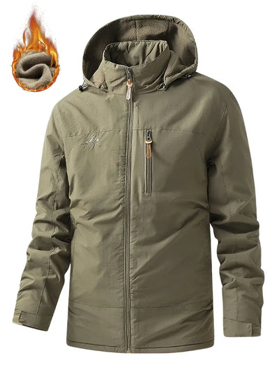 Reigendra | Wasser- und winddichte Jacke mit Fleece-Futter für Männer