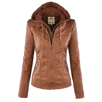 Wetterfester Damen jacke mit Kapuze – Khaki